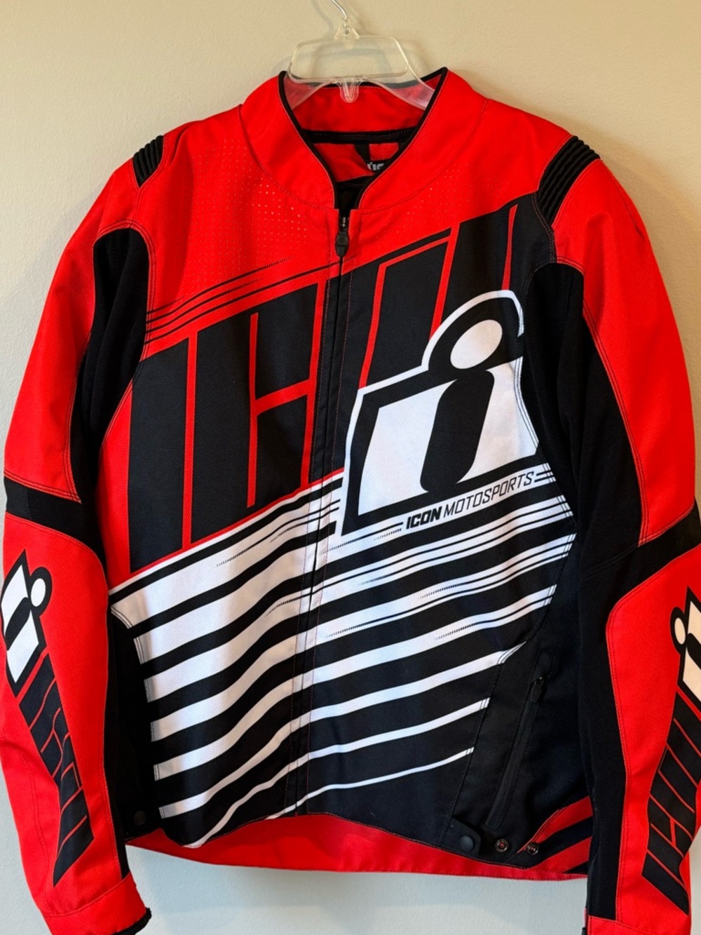 Icon Overlord SB2 CE Motorcycle Jacket Removable Liner Padded Size 2XL